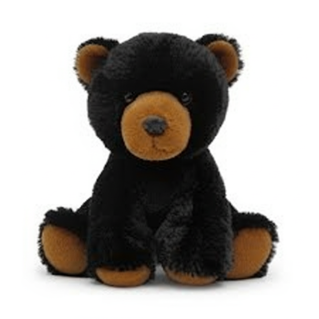Plush Black Bear