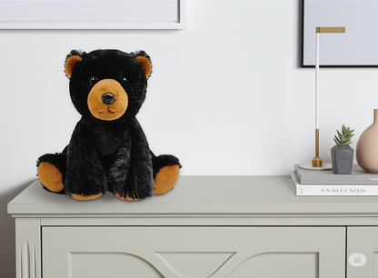 Plush Black Bear