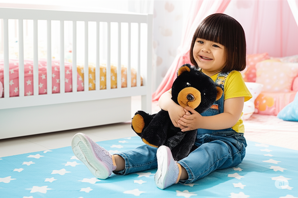 Plush Black Bear