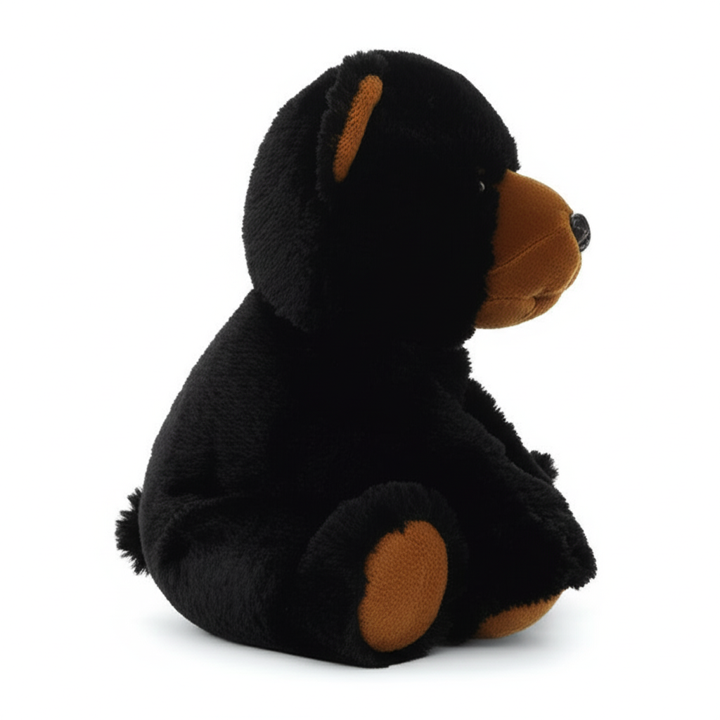 Plush Black Bear